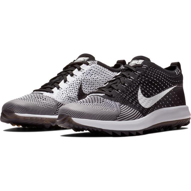 Nike Flyknit Racer Golf Black/White- Męskie Buty Golfowe - Epic Golf