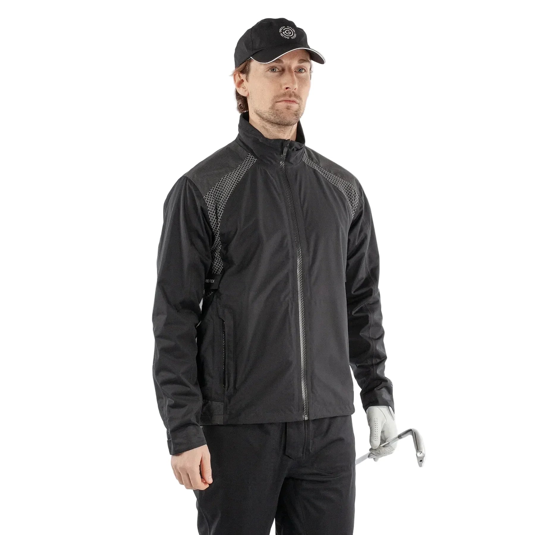 Galvin Green Męska Kurtka Przeciwdeszczowa Czarna - Epic Golf