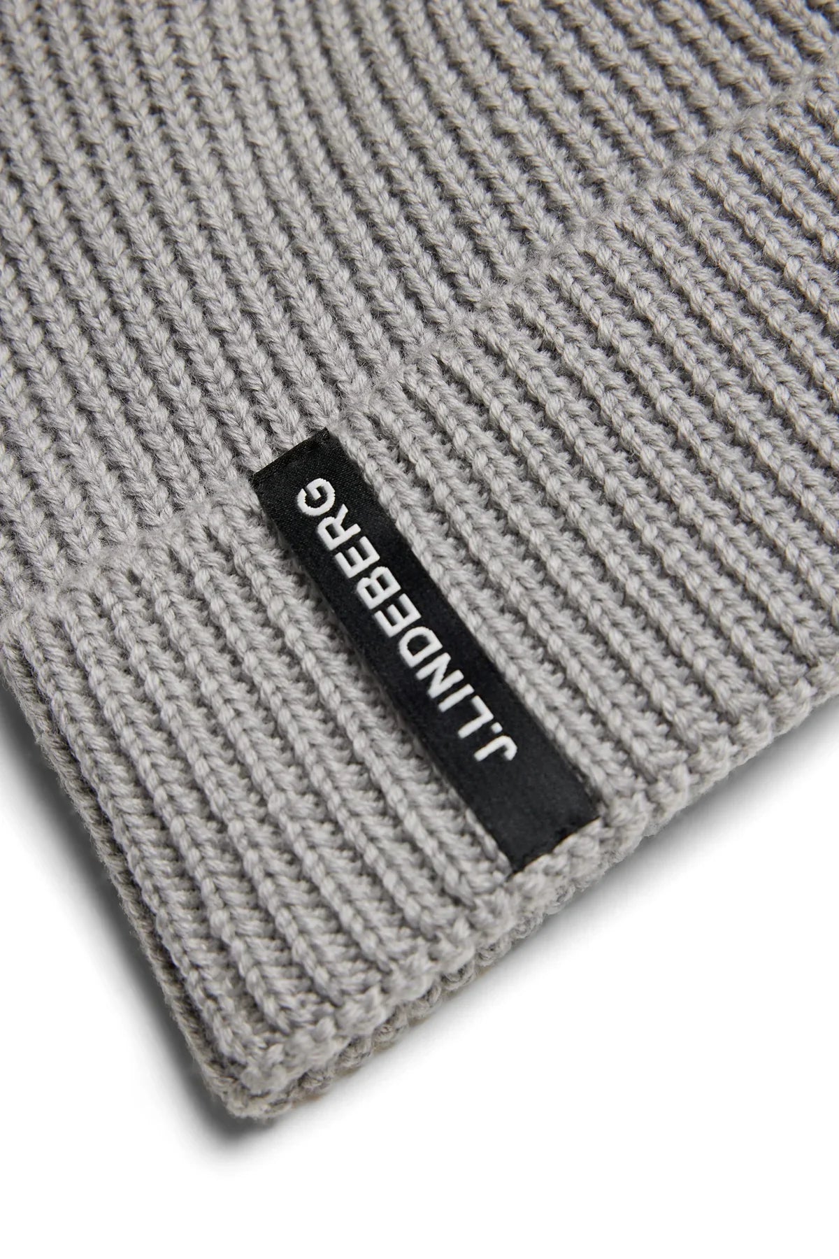 J. Lindeberg Juan Beanie Melange Grey - Epic Golf