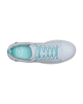Callaway Lady Laguna White/ Aqua Damskie Buty Golfowe - Epic Golf