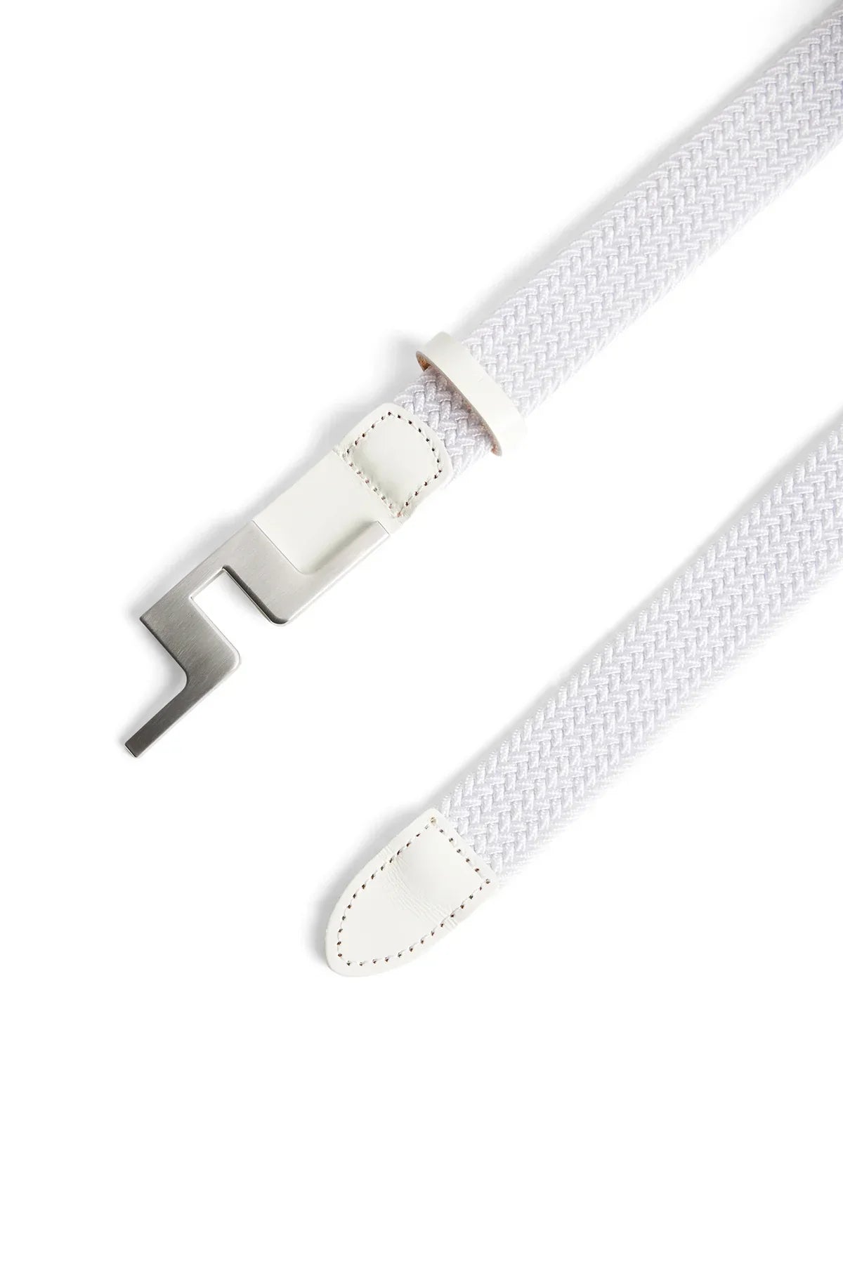 J.Lindeberg Lykke Braided Belt Damski Pasek BIały - Epic Golf