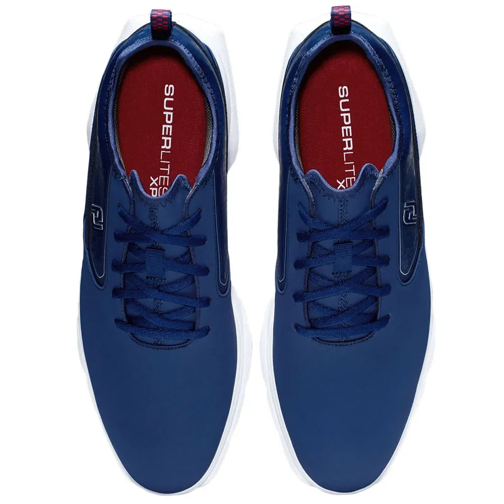 Footjoy Superlites XP Navy/Red- Męskie Buty Golfowe - Epic Golf