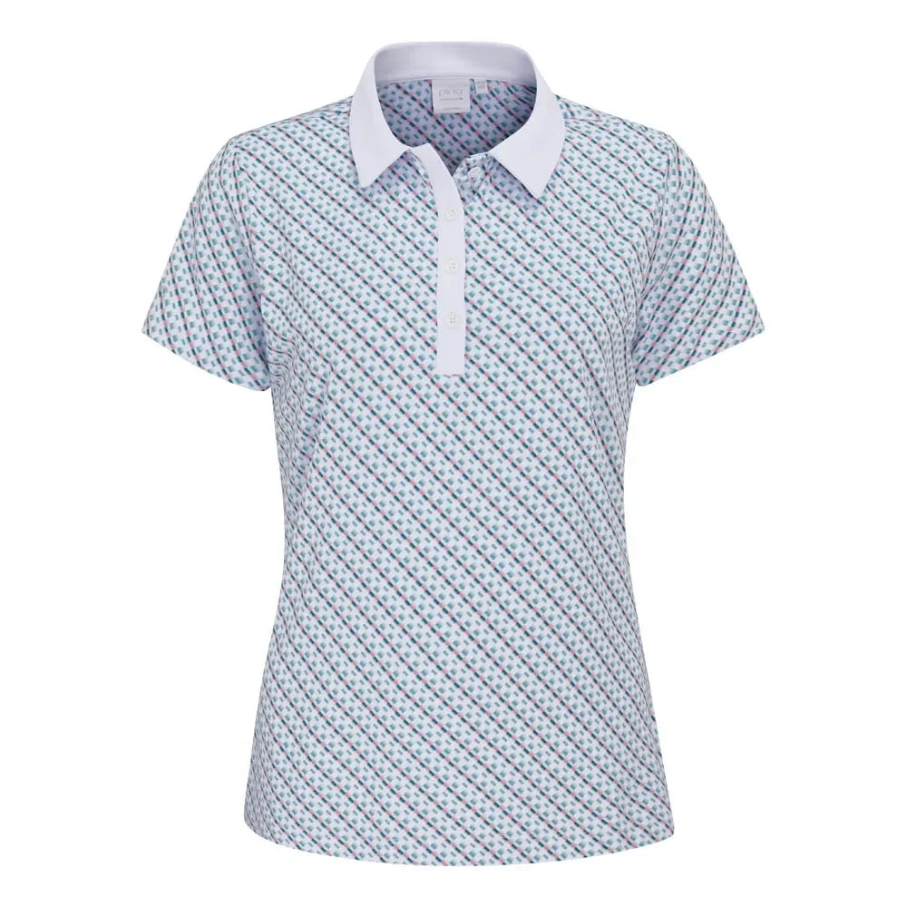 Ping Damskie Polo Bethany Neoteric White - Epic Golf