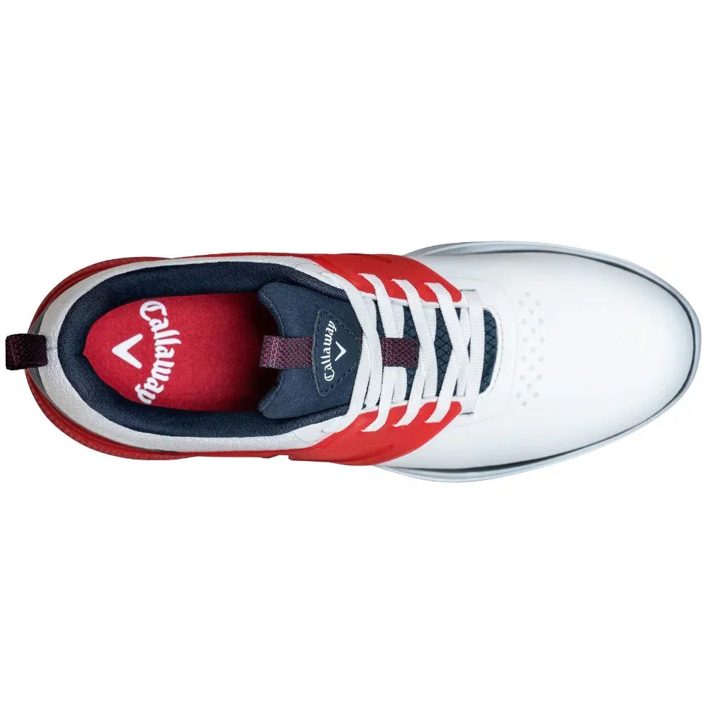 Callaway Nitro Blaze White/Navy/Red- Męskie Buty Golfowe - Epic Golf