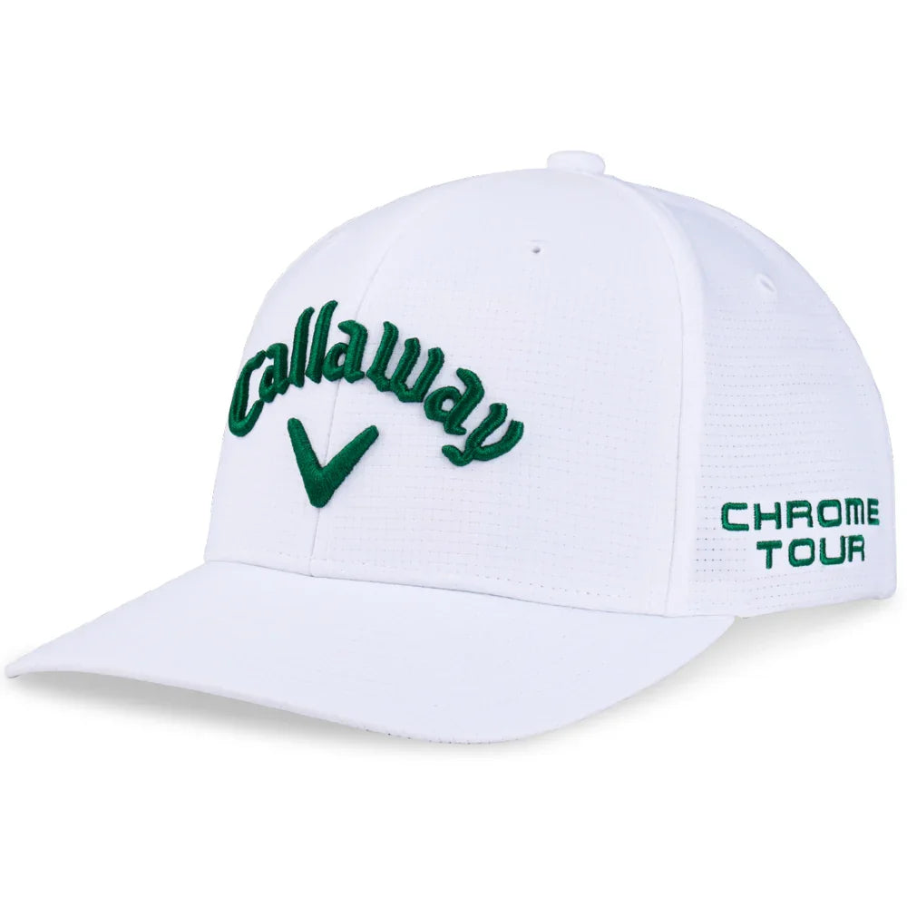 Callaway Czapka Tour Authentic Performance White/Green - Epic Golf