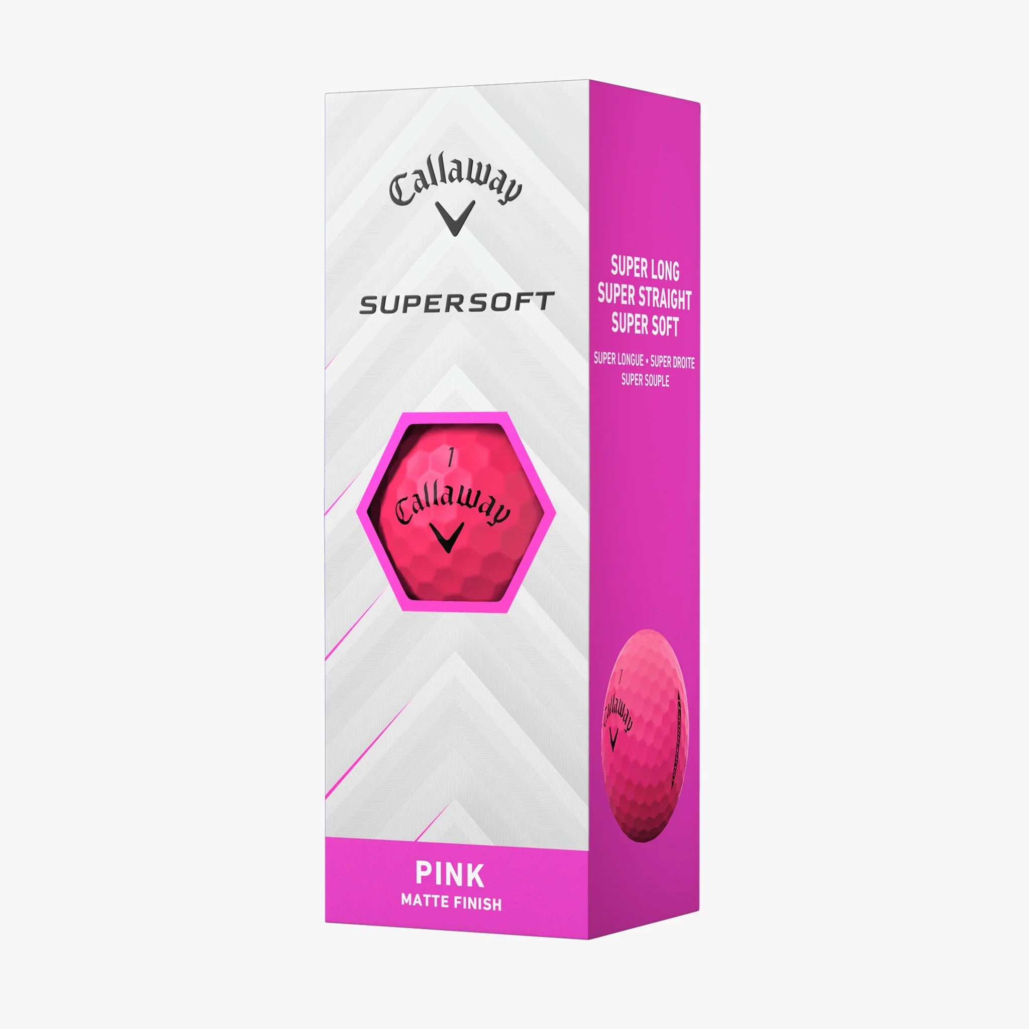 Callaway Supersoft Różowe Piłki Golfowe 12 sztuk - Epic Golf