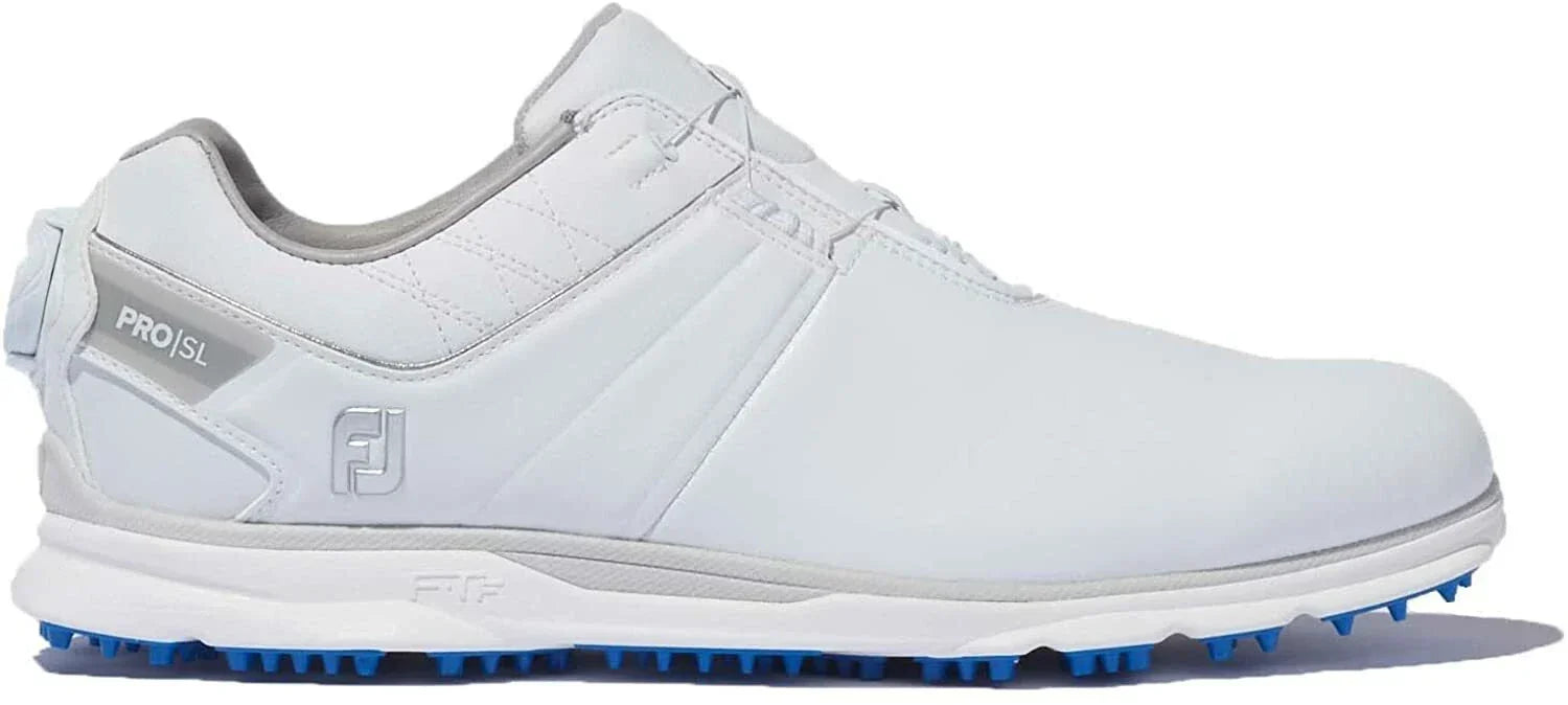 Footjoy Pro SL White/Grey- Męskie Buty Golfowe - Epic Golf