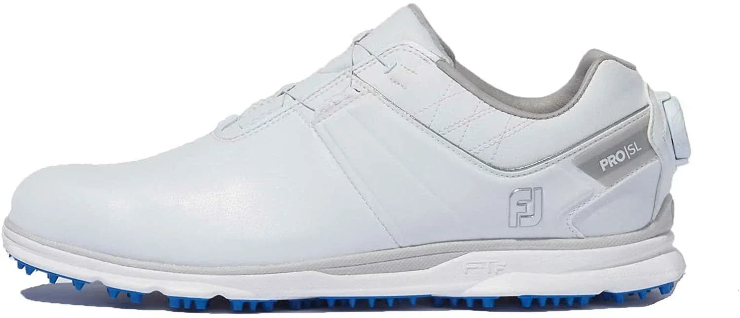Footjoy Pro SL White/Grey- Męskie Buty Golfowe - Epic Golf