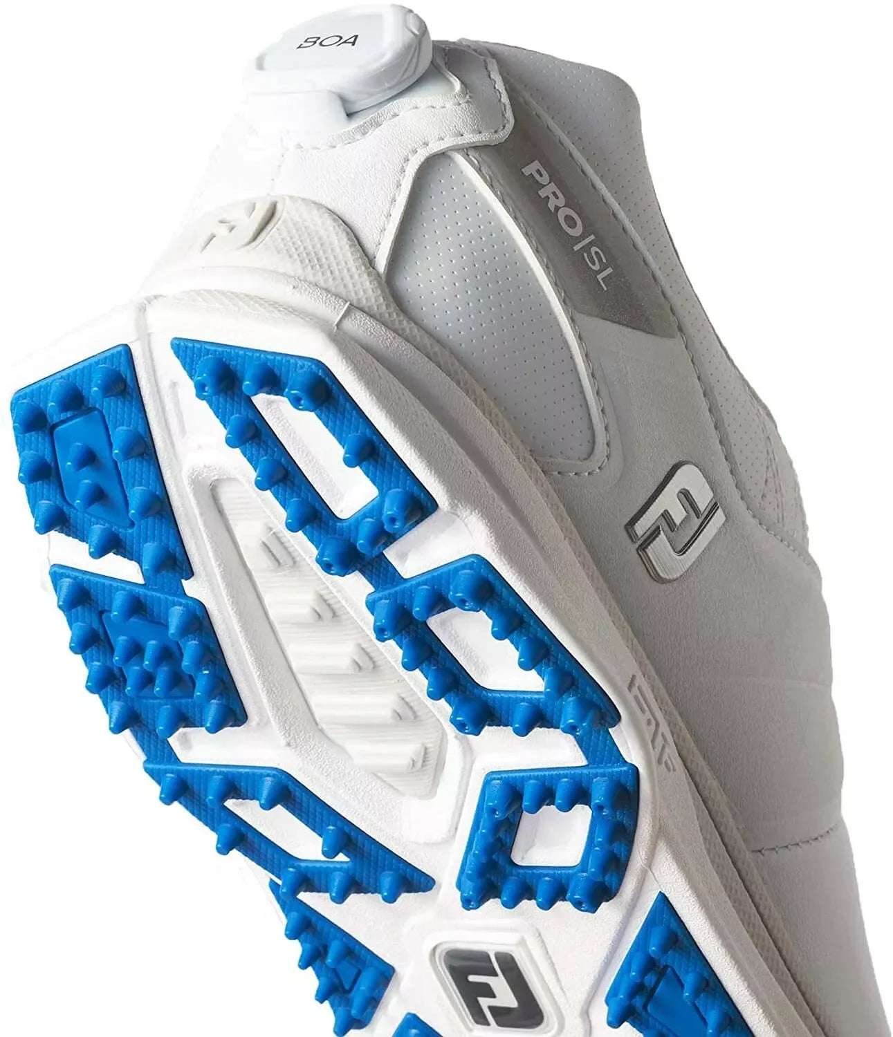 Footjoy Pro SL White/Grey- Męskie Buty Golfowe - Epic Golf