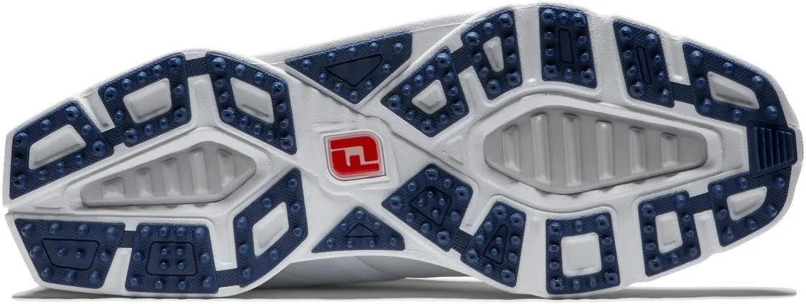 Footjoy Pro SL White/Navy/Red- Męskie Buty Golfowe - Epic Golf