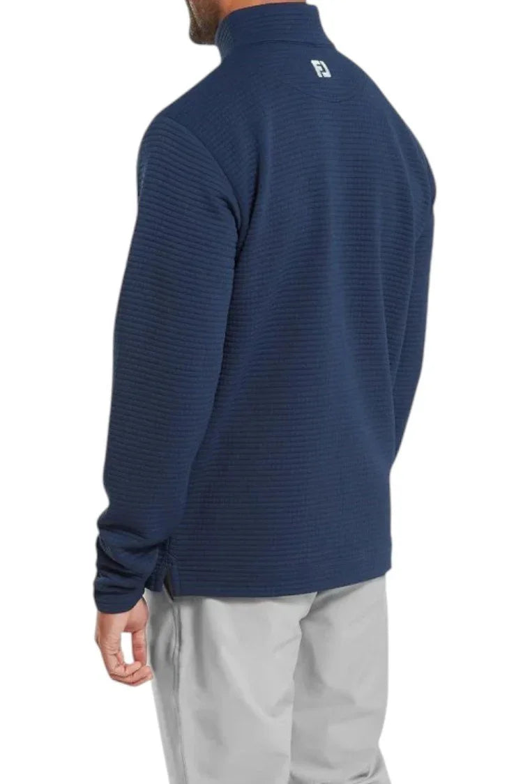 Footjoy Męski Midlayer Quilt Texture Chill-Out Navy - Epic Golf