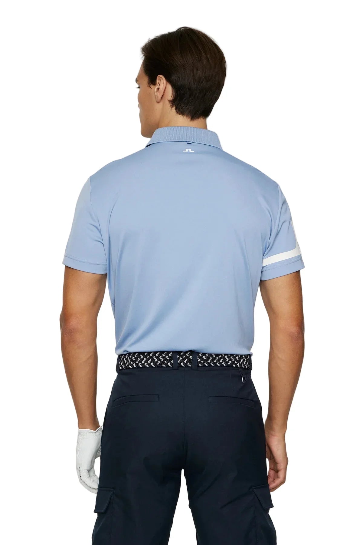 J. Lindeberg Męskie Polo Heath Rain Washed - Epic Golf