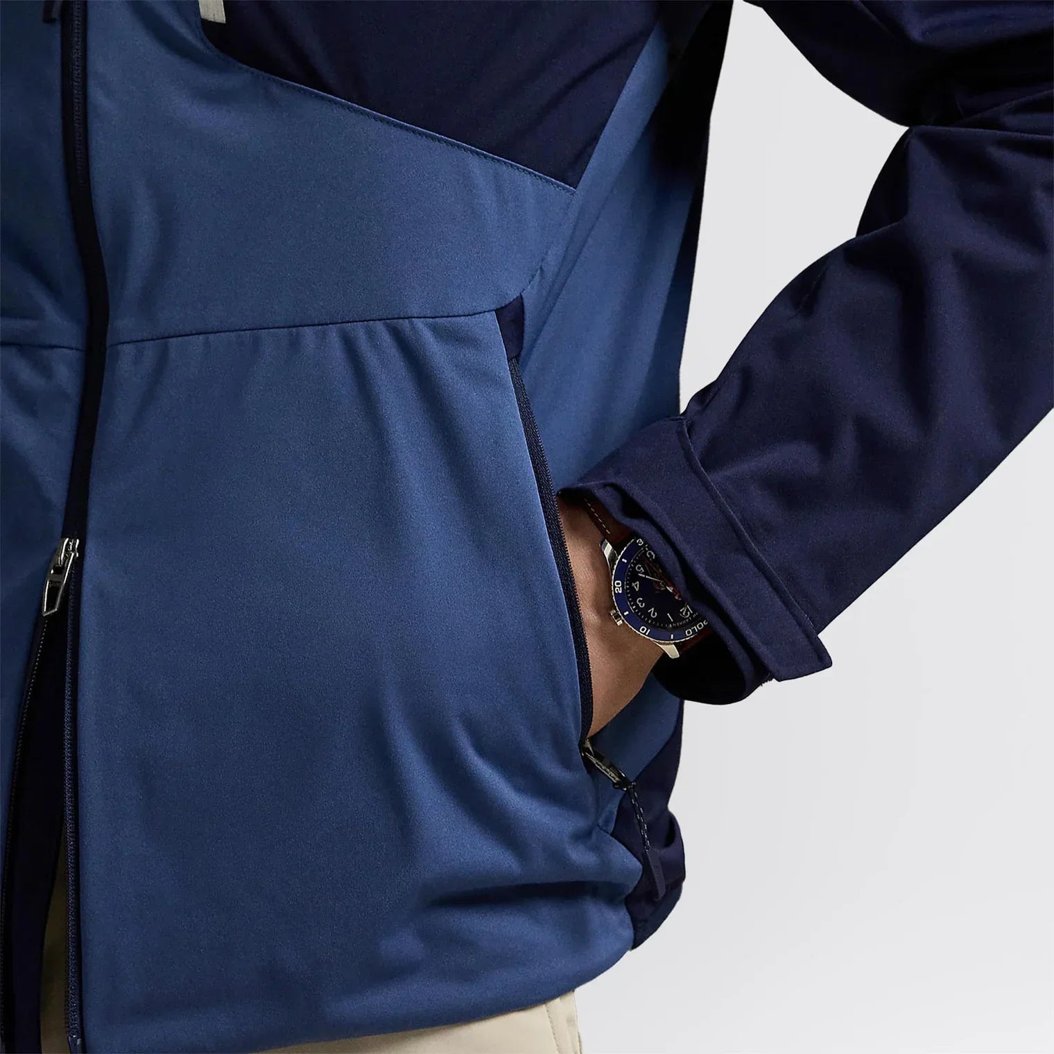 Ralph Lauren RLX Zip Packable Jacket Navy - Epic Golf