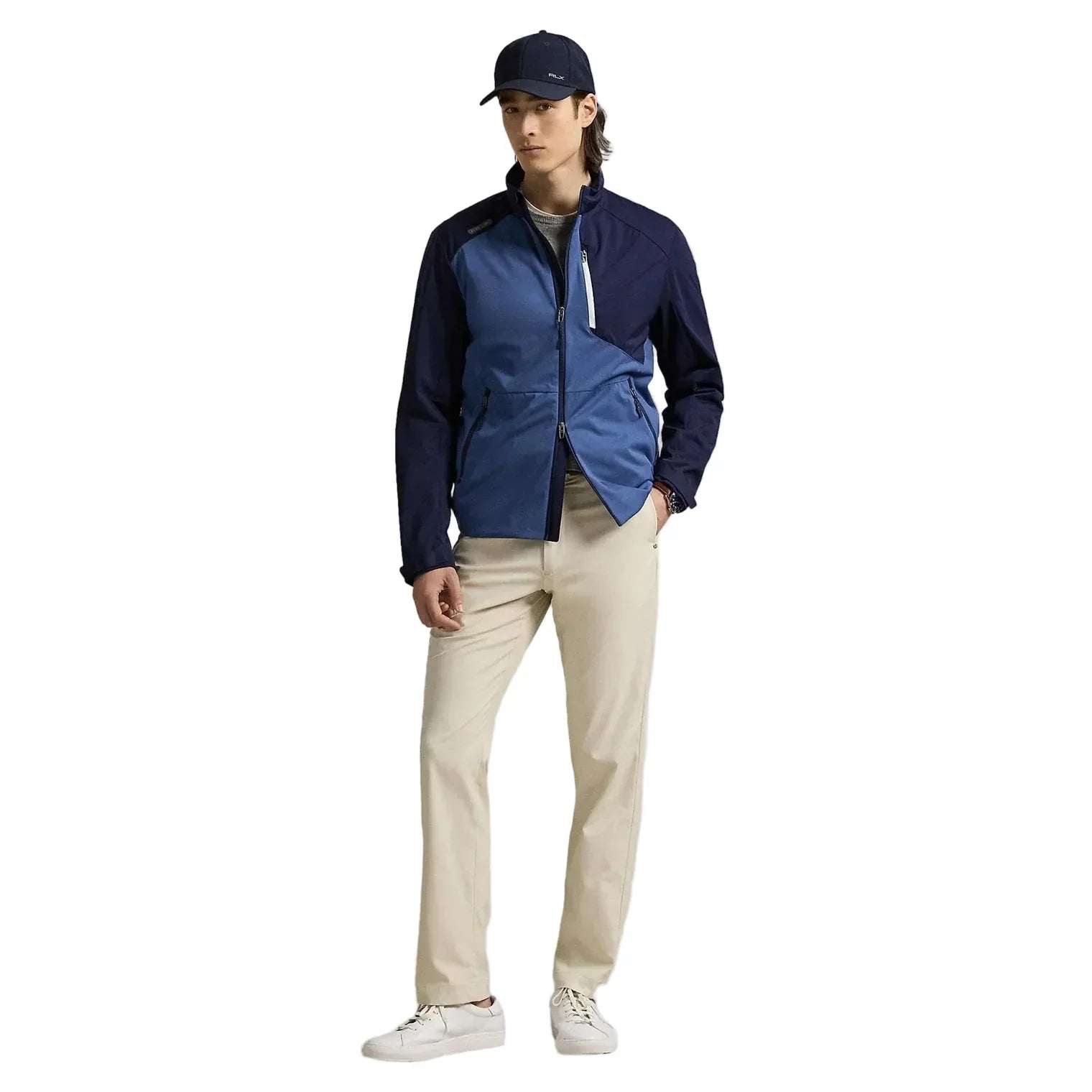 Ralph Lauren RLX Zip Packable Jacket Navy - Epic Golf