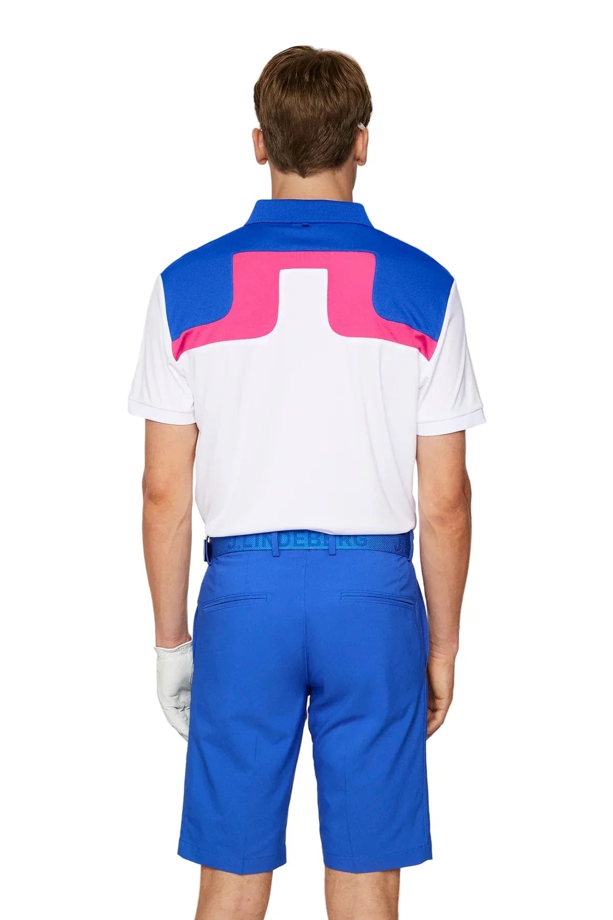 J.Lindeberg Jeff Reg Fit Polo White - Epic Golf