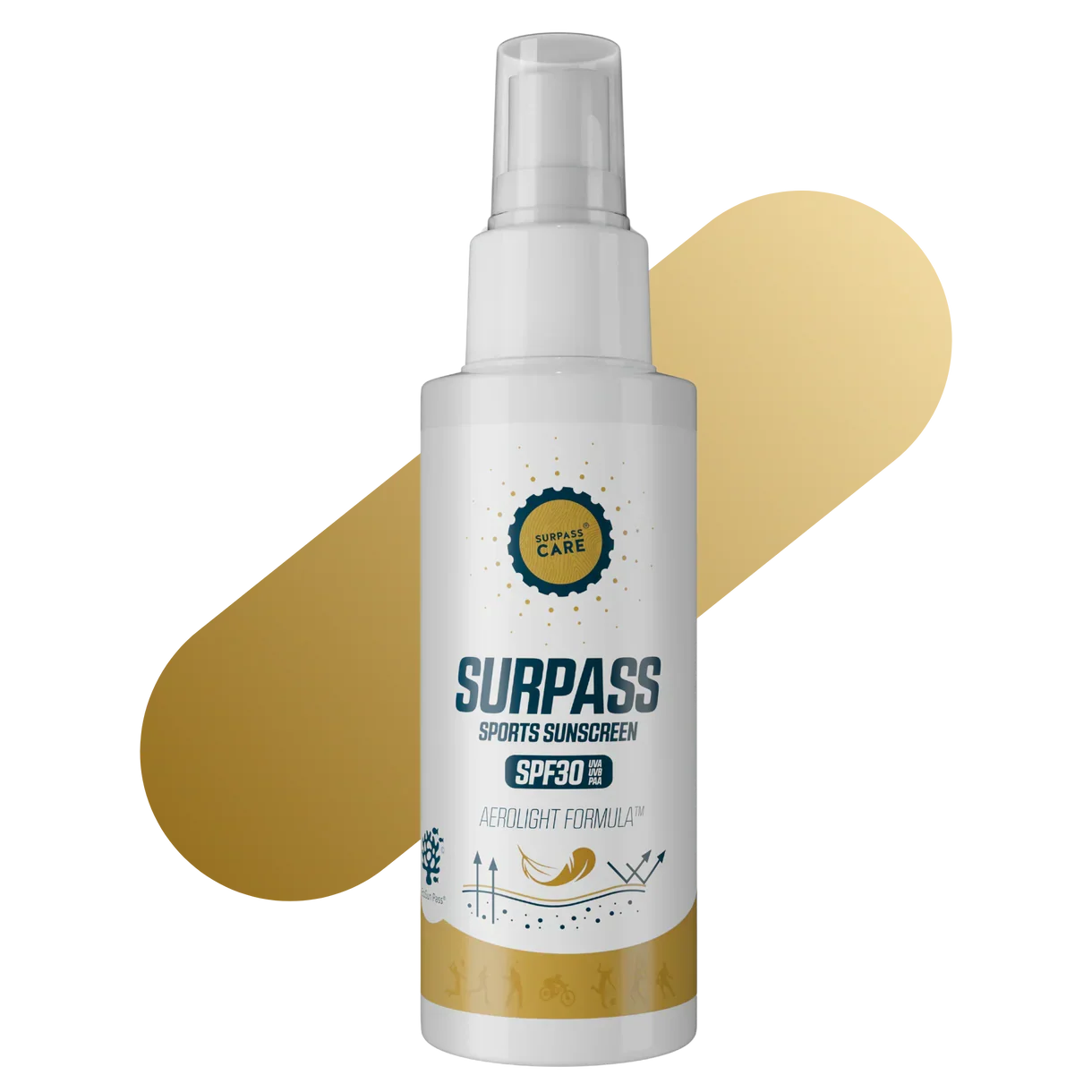 SURPASS Spray przeciwsłoneczny SPF30 - Epic Golf