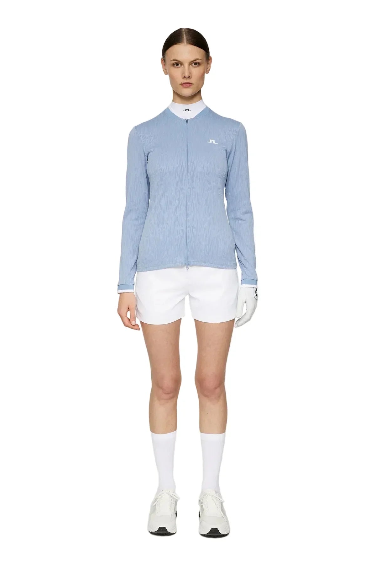 J.Lindeberg Damska Bluza Susanna Mid Layer Rain Washed S - Epic Golf