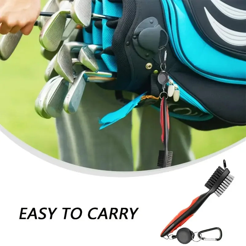 Szczoteczka golfowa z wyciągarką i klipsem - Epic Golf