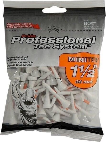 Pride Golf PTS 1-1/2" Bags of 90 Tees Orange - Epic Golf