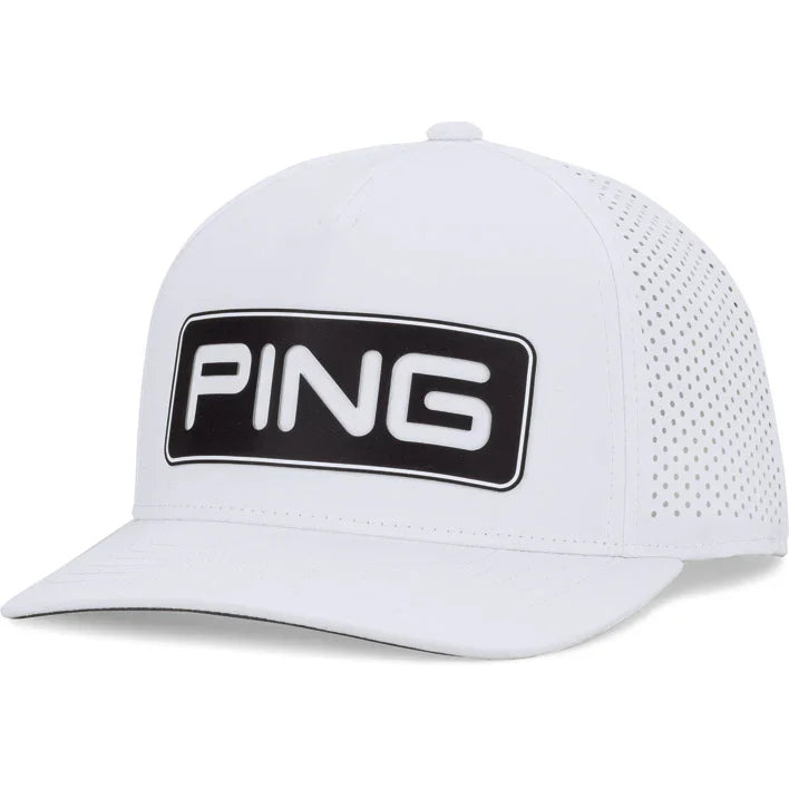 PING Czapka z daszkiem Tour Vented Delta Cap White - Epic Golf