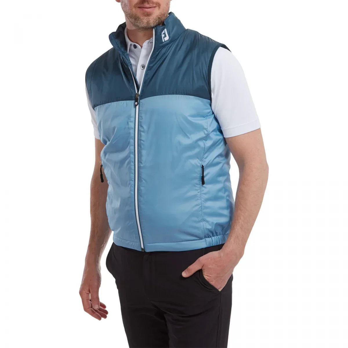 Footjoy LT Thermal Vest Ink/Dust Blue - Epic Golf