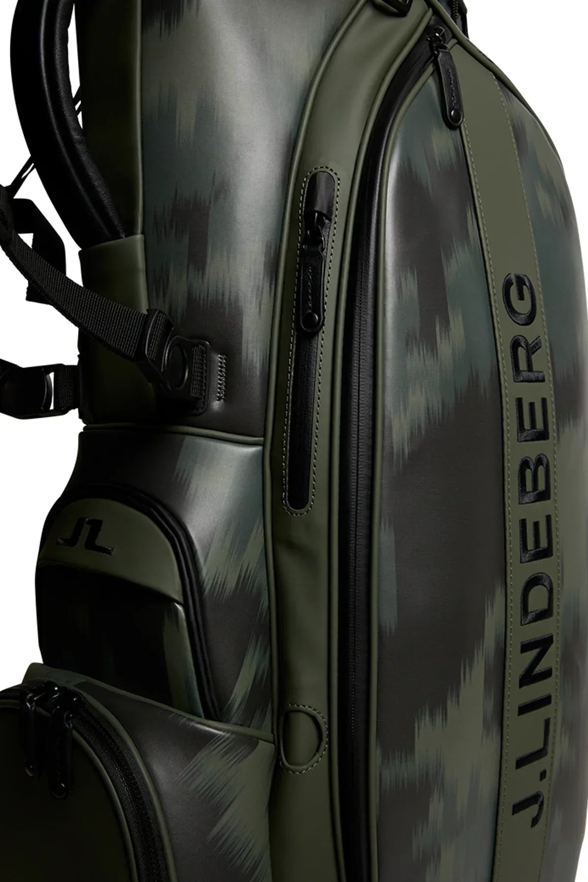 J.Lindeberg Play Stand Bag print Warp Forest L - Epic Golf