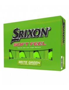 Srixon Piłki Golfowe Soft Feel 13 Brite Green, 12 sztuk