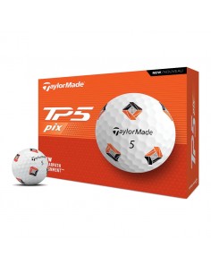 Taylormade Piłki TP5 pix3.0 Białe 2024