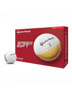 Taylormade Piłki Speedsoft Białe 2024, 12 sztuk
