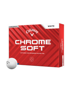 Callaway Piłki Chrome Soft Białe 2024