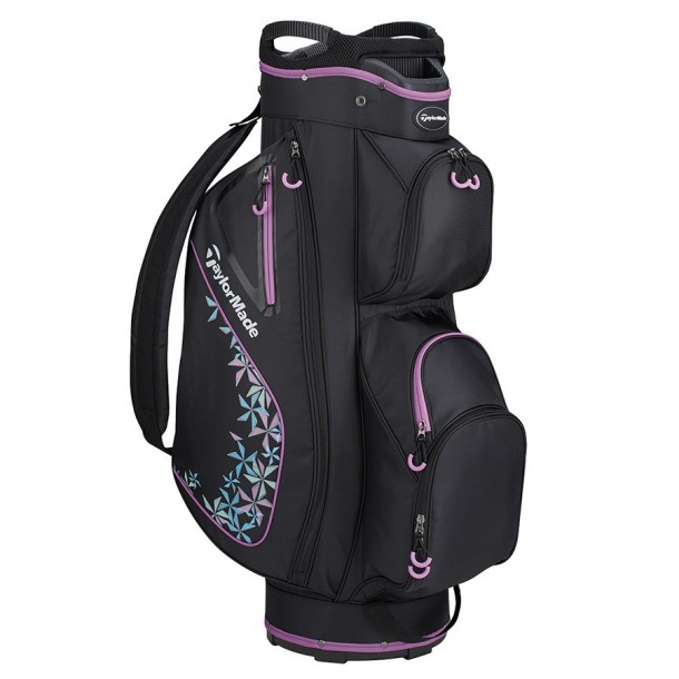 TaylorMade Kalea Cart Bag Black Violet