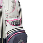 Big Max Torba Na Wózek Aqua Sport 4 White/Steel Blue/Fuchsia