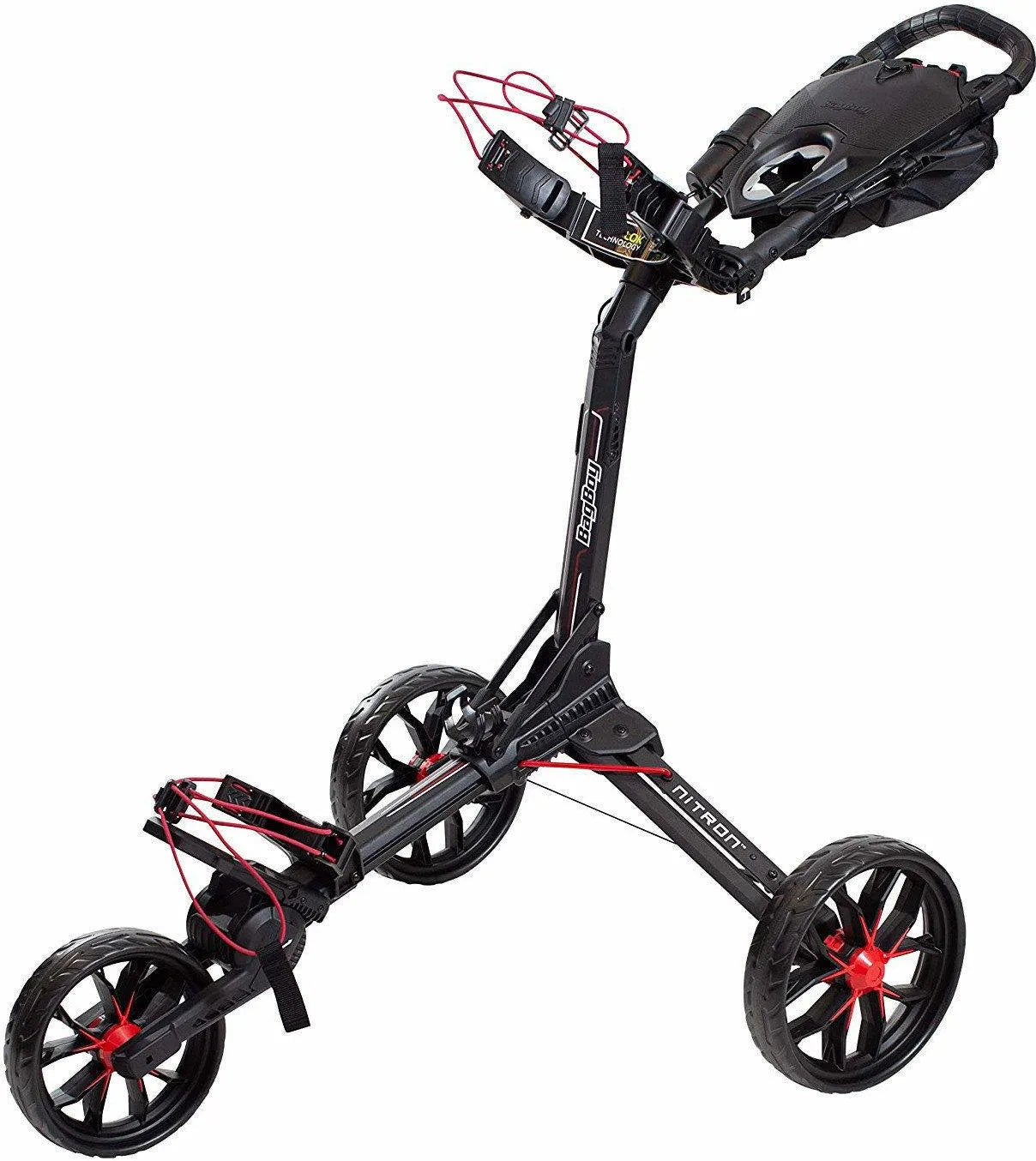Bag Boy Wózek Nitron Ultra Compact Black/Red