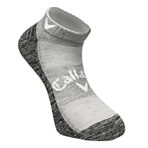 Callaway Męskie Skarpetki Tour Optidri Low Grey