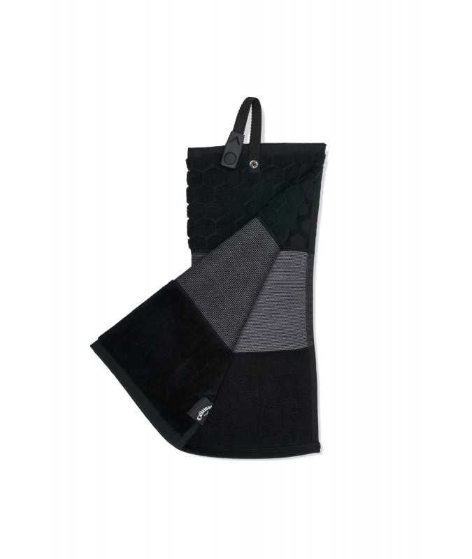 Callaway Ręcznik Golfowy Trifold Czarny