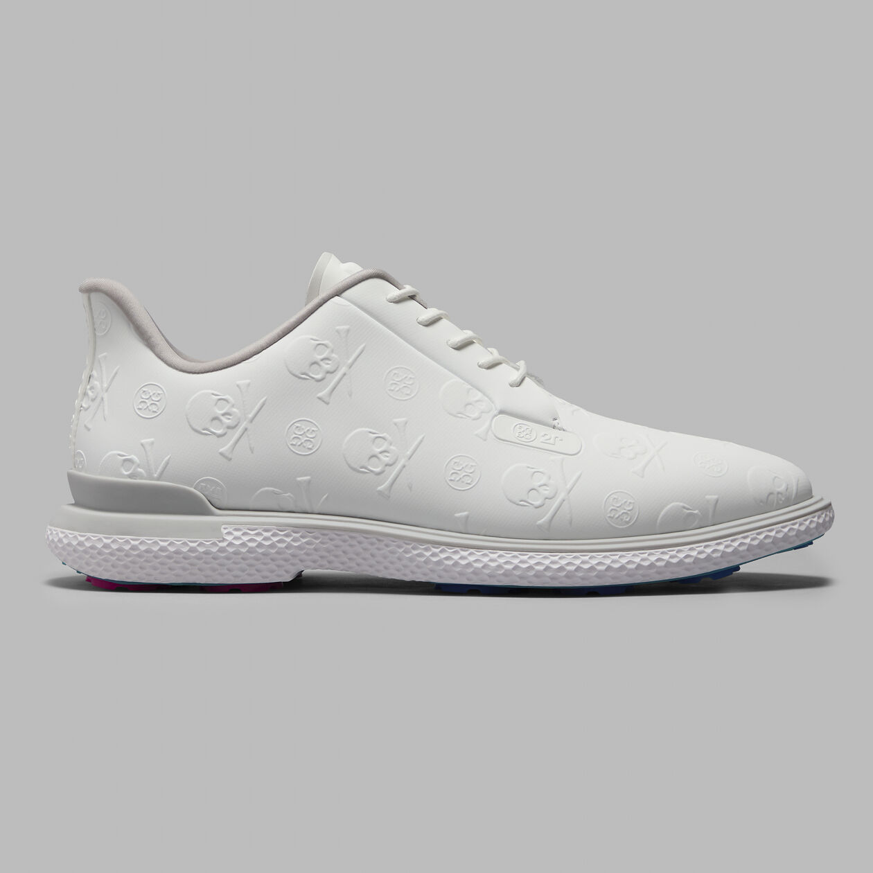 G/Fore Męskie Buty Gallivan2R Embossed Skull & Tees Snow/Nimbus