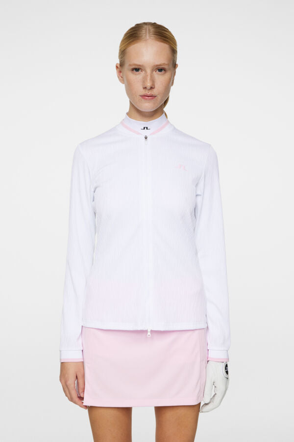 J. Lindeberg Damski Mid Layer Susanna White