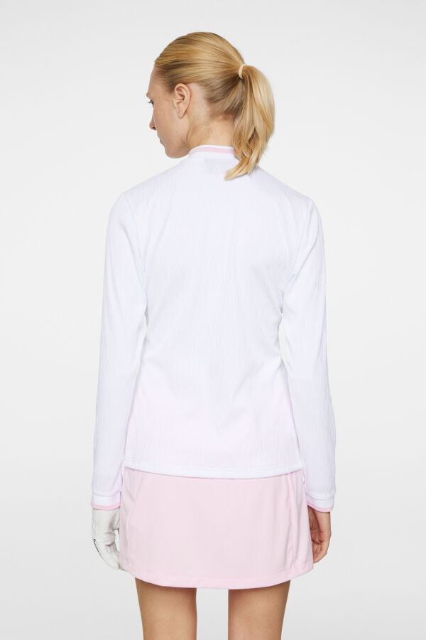 J. Lindeberg Damski Mid Layer Susanna White