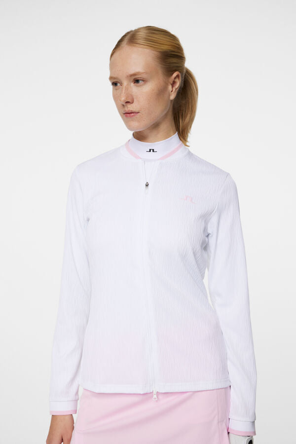 J. Lindeberg Damski Mid Layer Susanna White