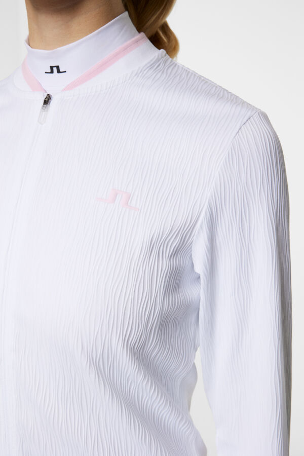 J. Lindeberg Damski Mid Layer Susanna White