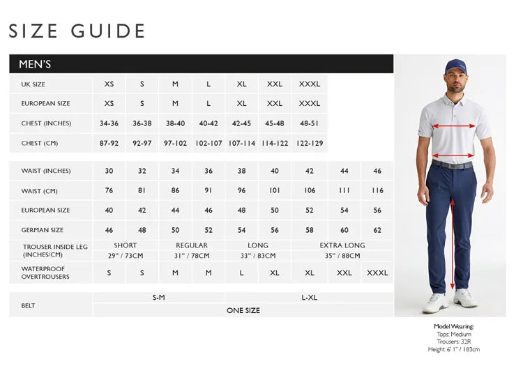 Size Guide Ping