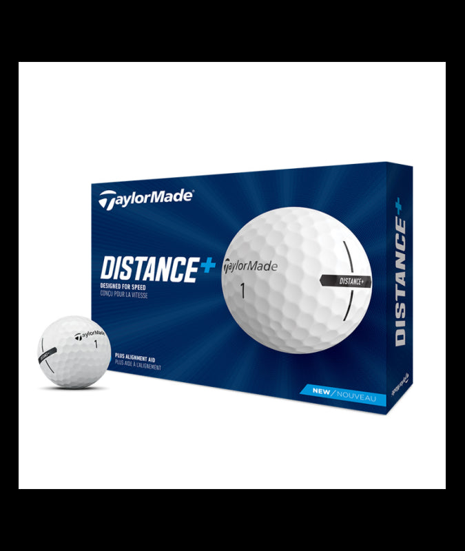 Taylormade Piłki Golfowe Distance+ Białe