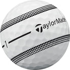 Taylormade Piłki TP5 Stripe White, 12 sztuk