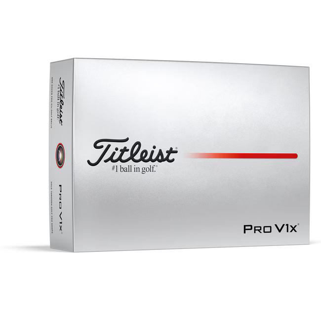 Titleist Piłki Golfowe Pro V1X White, 12 sztuk