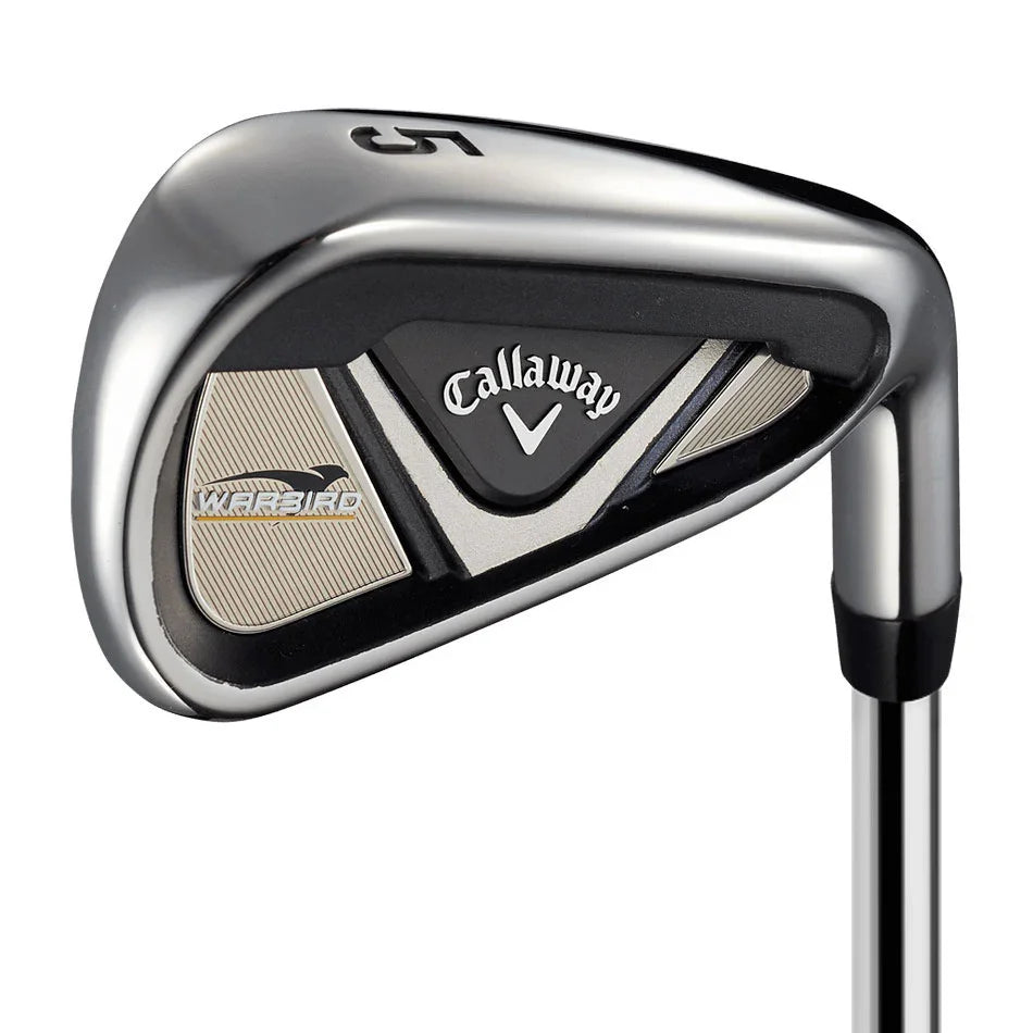 Srebrno-czarna główka kija golfowego Callaway Warbird Iron 5