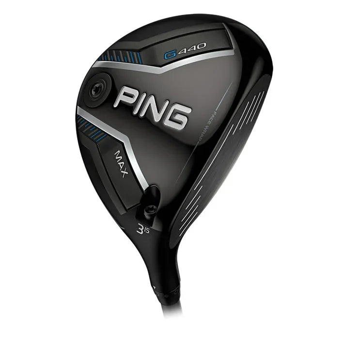 Czarna główka kija golfowego PING G440 MAX Fairway Wood #3 o lofcie 15 stopni